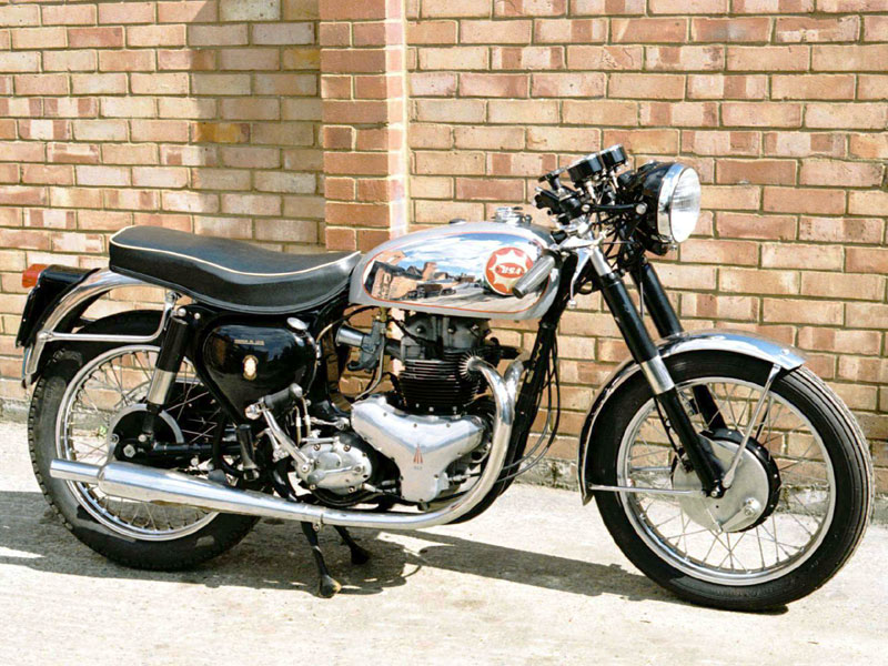 Lot 26 - 1955 BSA A7 Shooting Star Cafe Racer