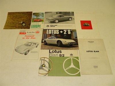 Lot 240 - Quantity of British Sales Brochures