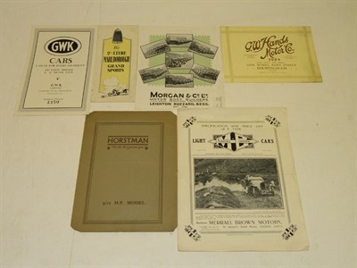 Lot 242 - Early Motorcar Paperwork