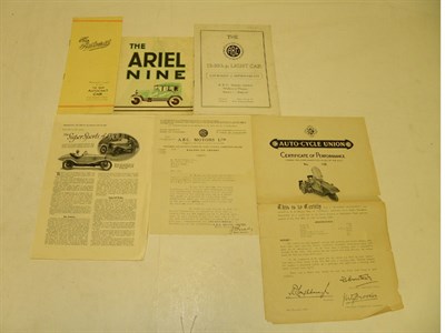 Lot 250 - Pre-War Sales Brochures