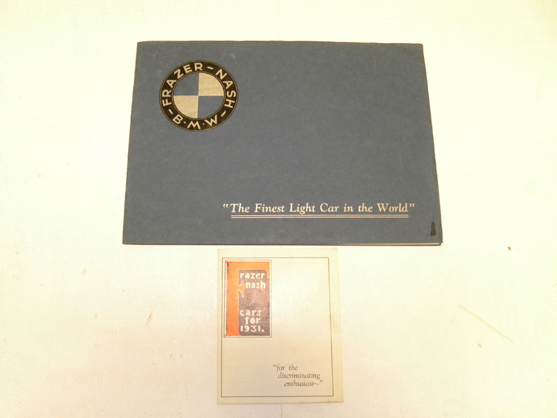 Lot 255 - Frazer-Nash Paperwork