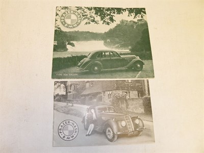 Lot 257 - Frazer-Nash BMW Paperwork