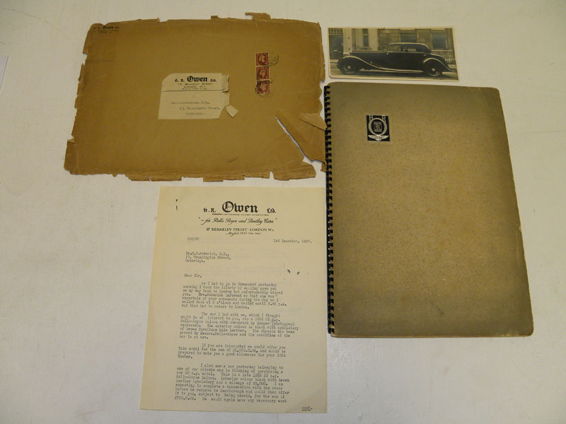 Lot 263 - An H.R. Owen Brochure