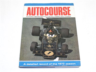 Lot 294 - 1972-73 Autocourse Annual