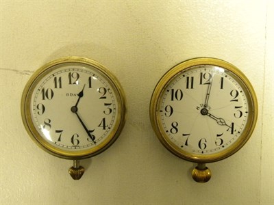 Lot 217 - Two Car Clocks