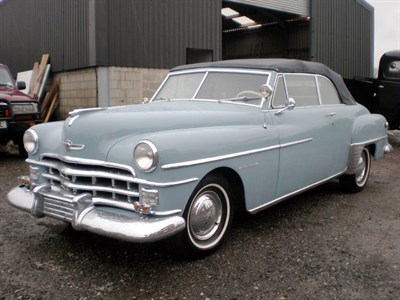 Lot 21 - 1950 Chrysler Windsor Drophead Coupe