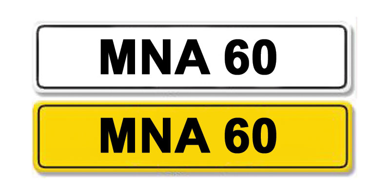 Lot 2 - Registration Number MNA 60