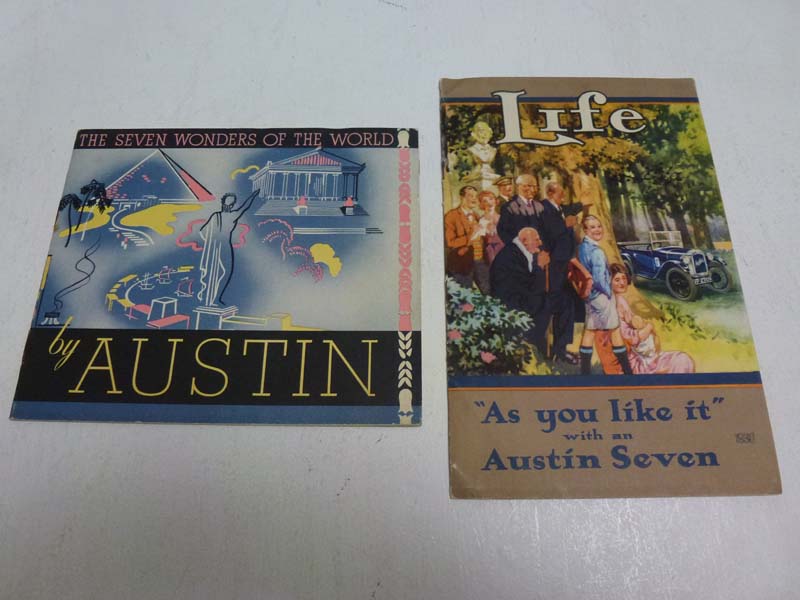 Lot 6 - Two Austin Seven Sales Brochures
