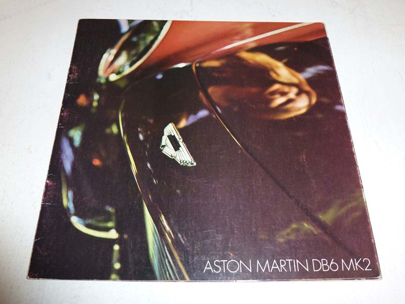 Lot 8 - Aston Martin DB6 Mk II Sales Brochure