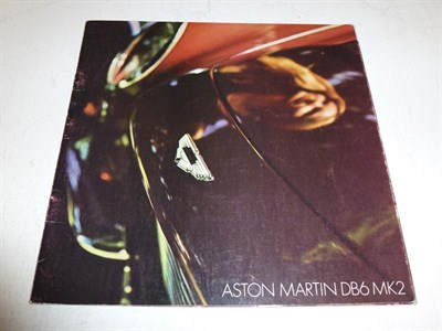 Lot 8 - Aston Martin DB6 Mk II Sales Brochure