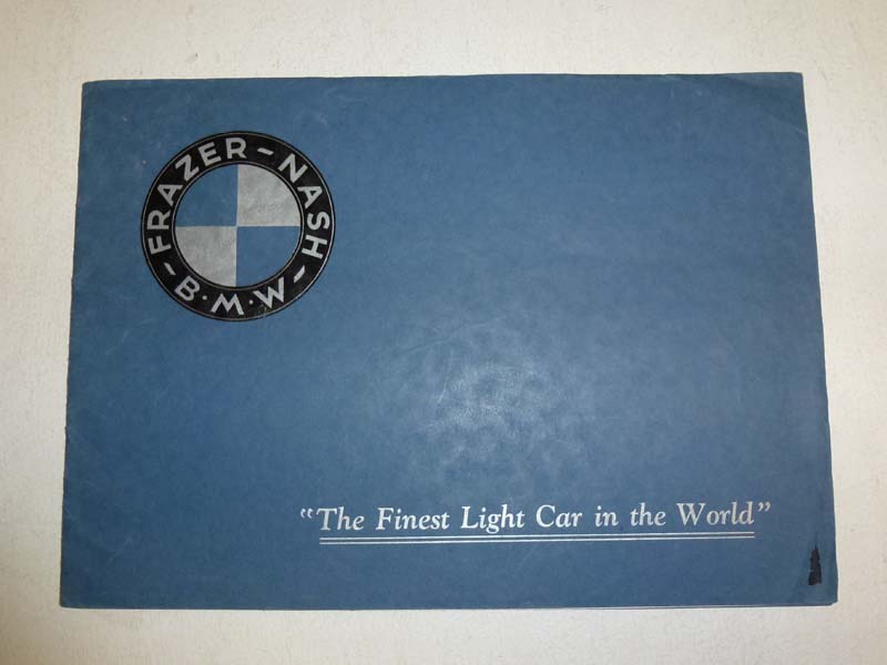 Lot 18 - Frazer-Nash BMW Sales Brochure