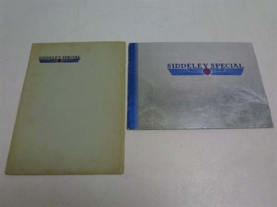 Lot 22 - 'Armstrong Siddeley Special' Sales Brochures