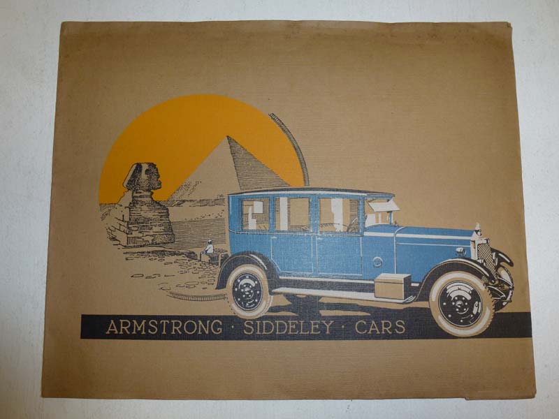 Lot 24 - Armstrong Siddeley Sales Folder