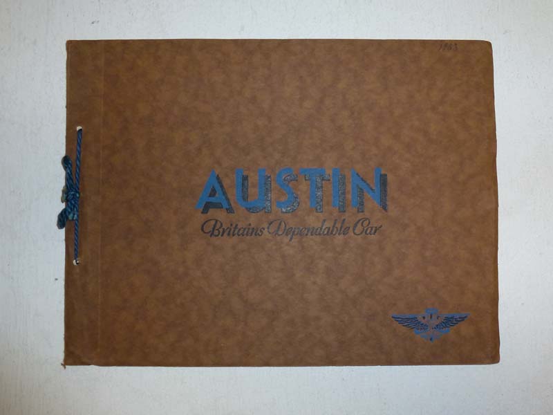 Lot 25 - Two Pre-war Austin Sales Brochures