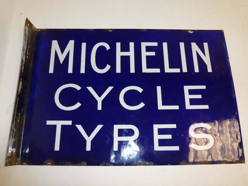 Lot 43 - Michelin Cycle Tyres Enamel Sign