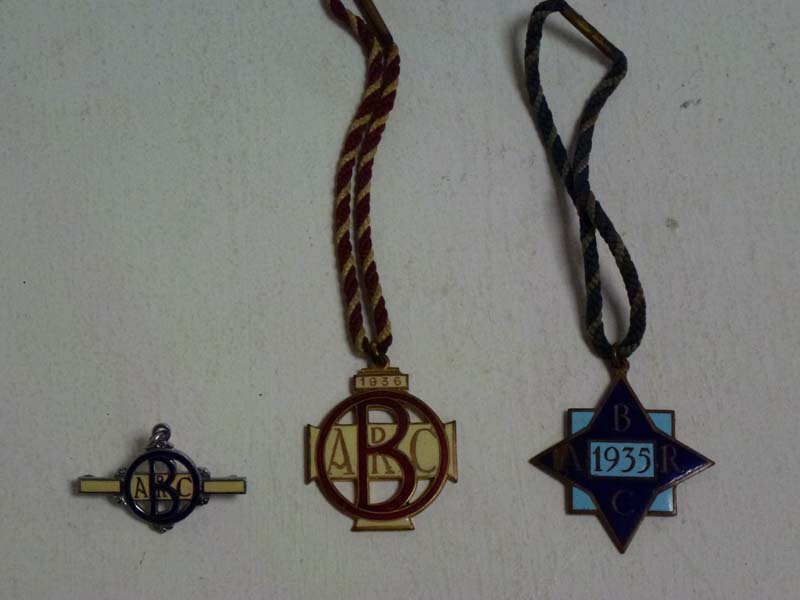 Lot 49 - Three Brooklands Badges