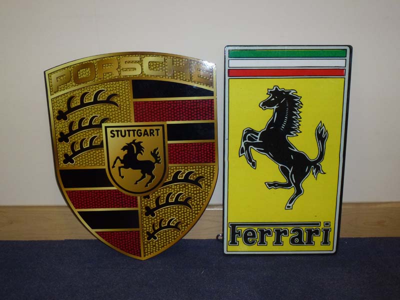 Lot 54 - Two Reproduction Wall Signs