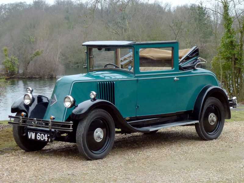Lot 8 - 1928 Renault Monasix 12.5hp 'Pleasure Car'