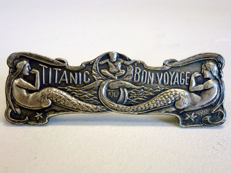 Lot 21 - Titanic Maiden Voyage Dashboard Plaque