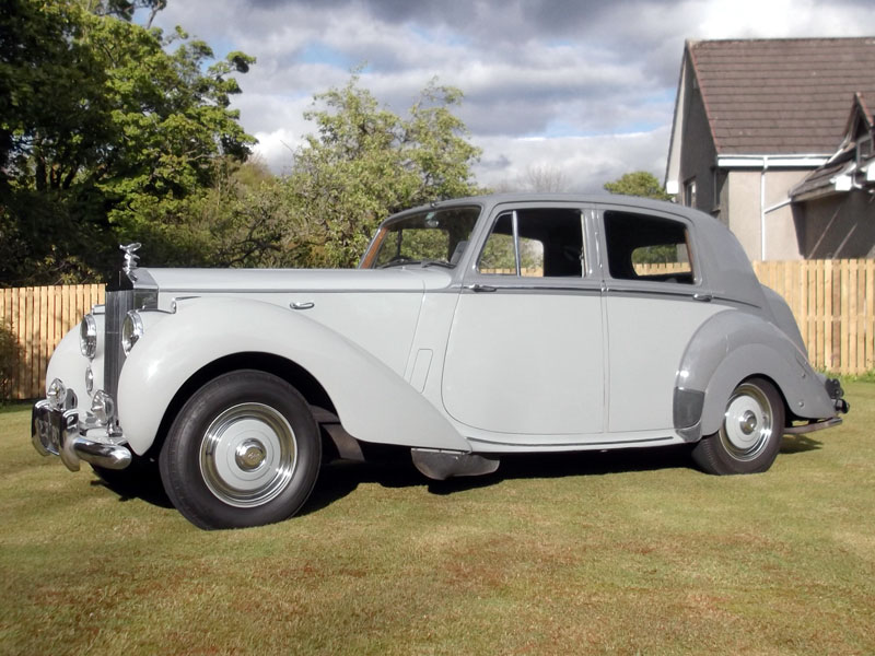 1951 Rolls Royce Silver Wraith  White  Classic Wedding Cars