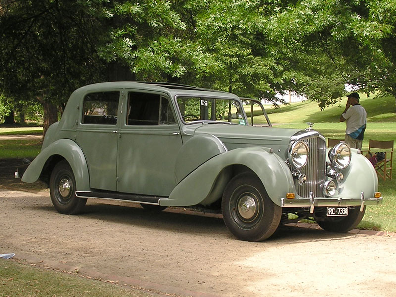 Lot 20 - 1939 Bentley 4.25 Litre Experimental Saloon by Park Ward