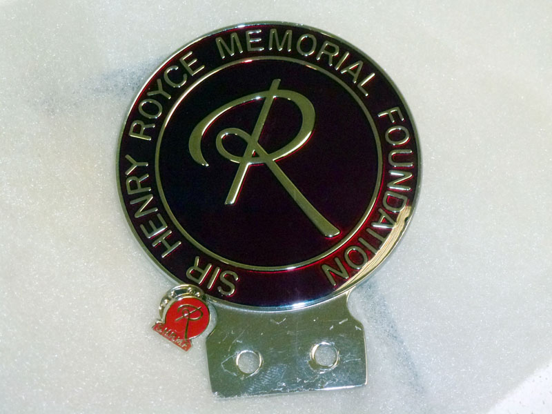 Lot 3 - Sir Henry Royce Memorial Foundation Badge