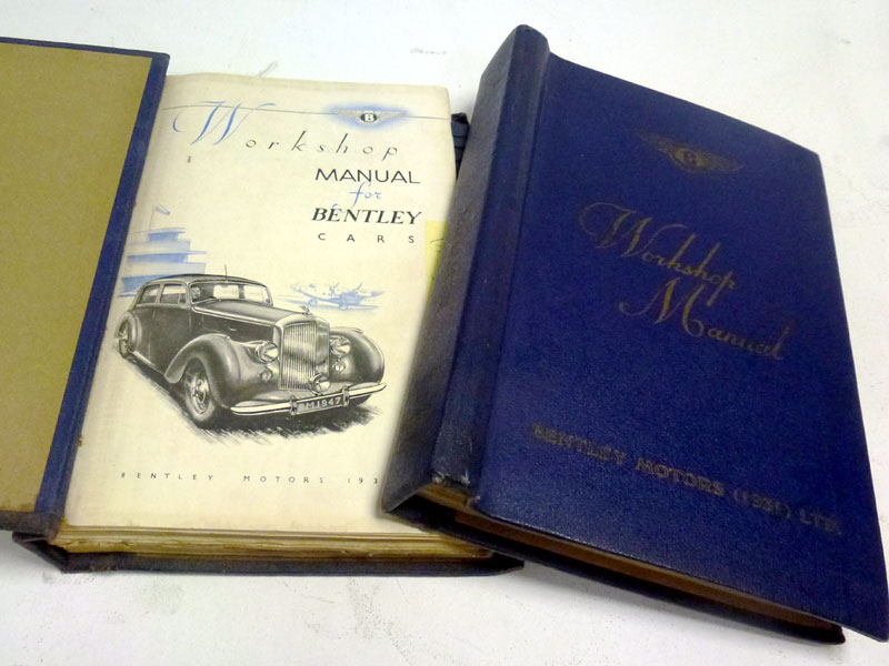 Lot 43 - Bentley Mk.VI Workshop Manuals