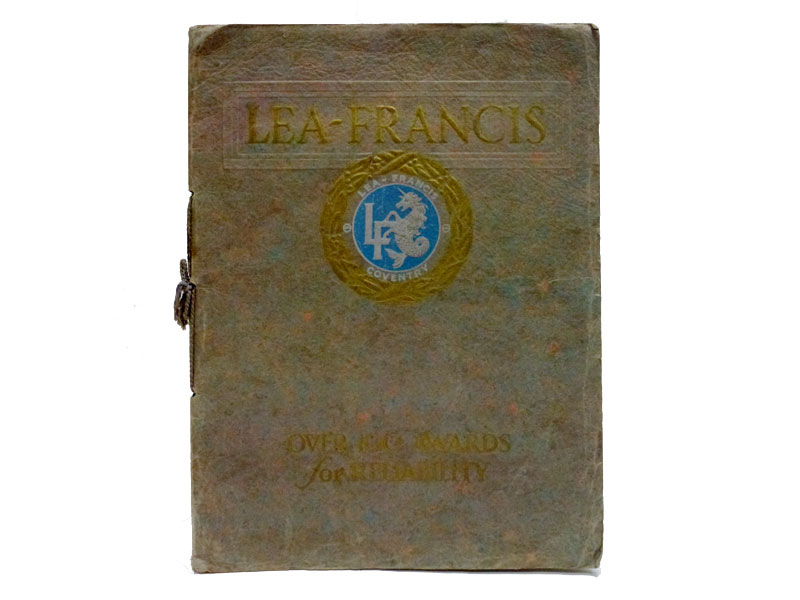 Lot 45 - Lea-Francis Prestige Sales Brochure