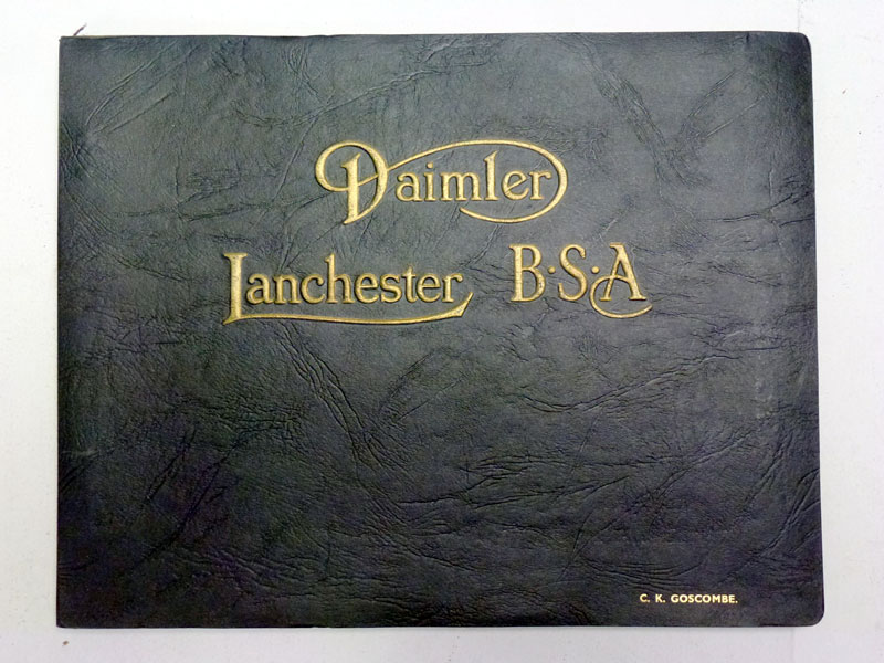 Lot 51 - Daimler, Lanchester & B.S.A Illustrations