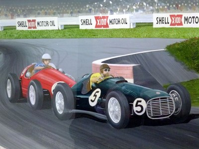 Lot 154 - BRM/Ferrari Original Artwork