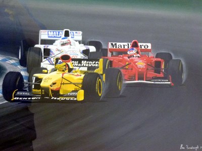 Lot 156 - Formula 1 Original Artwork