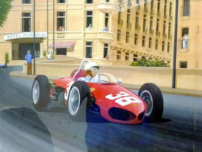 Lot 163 - Ferrari/Hill Original Artwork
