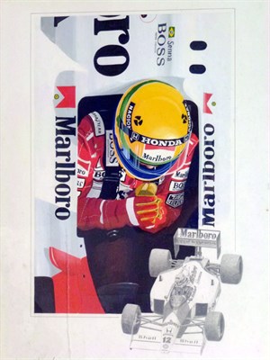 Lot 173 - Senna Original Artwork