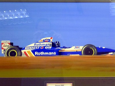 Lot 177 - Damon Hill Formula 1 Artwork