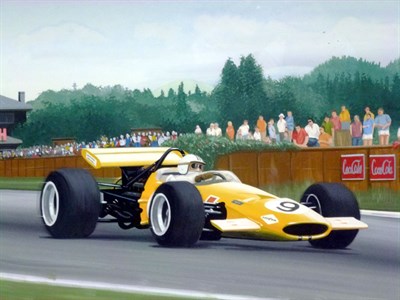 Lot 183 - McLaren F1 Original Artwork
