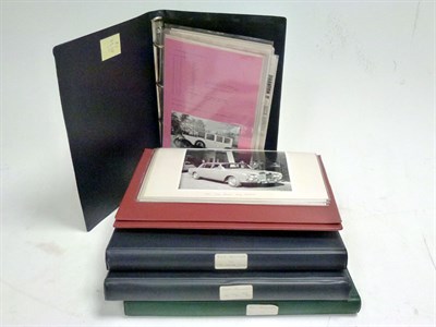 Lot 107 - Five albums relating to Rolls-Royce Motorcars