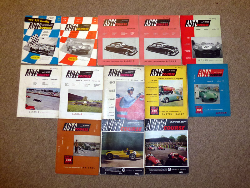 Lot 5 - Thirteen Autocourse Magazines