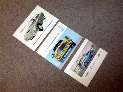 Lot 19 - Aston Martin Paperwork