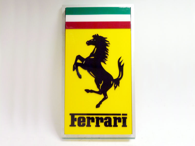 Lot 28 - Ferrari Illuminated Lightbox