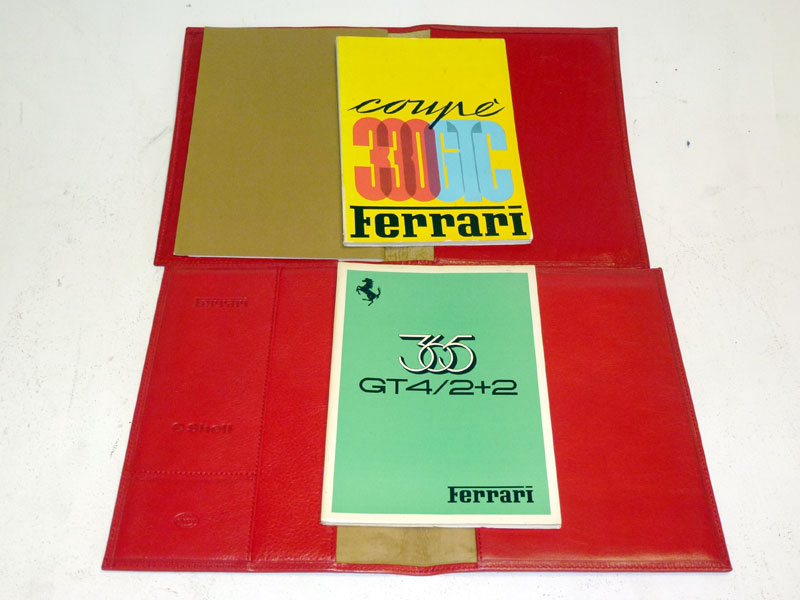 Lot 22 - Two Ferrari Document Wallets