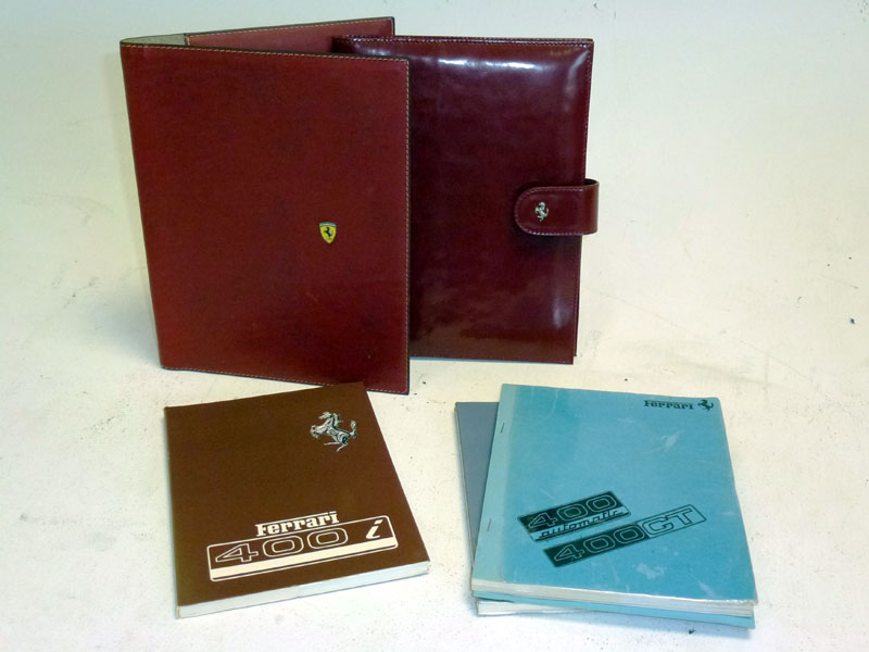 Lot 20 - Two Ferrari Document Wallets