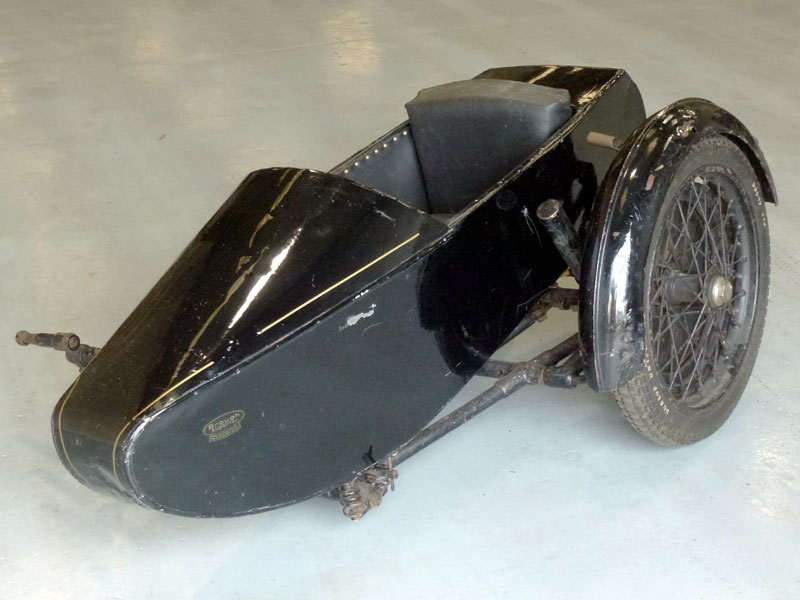 Lot 71 - 1933 Brough Superior Banking Sidecar