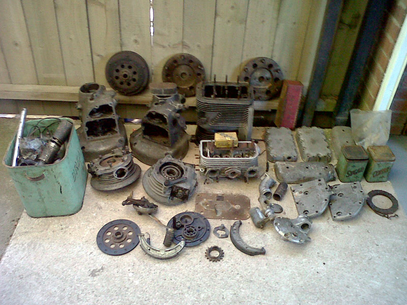 Lot 10 Sunbeam S8 Spares