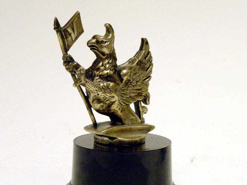 Lot 25 - A Vauxhall Griffin Mascot