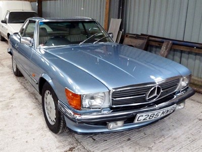 Lot 51 - 1986 Mercedes-Benz 420 SL