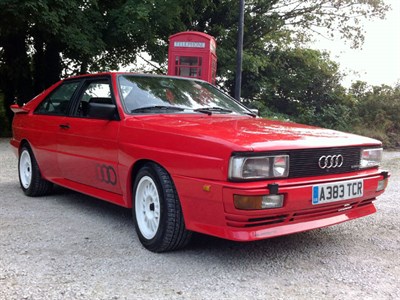 Lot 43 - 1984 Audi Quattro