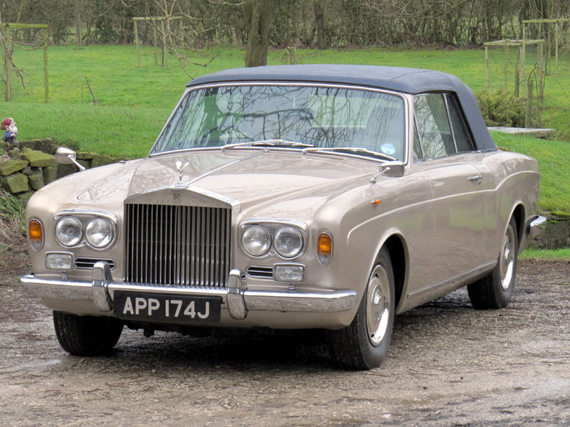 Lot 16 - 1970 Rolls-Royce Silver Shadow MPW Drophead
