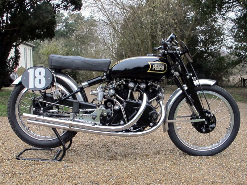 1952 vincent black on sale lightning for sale