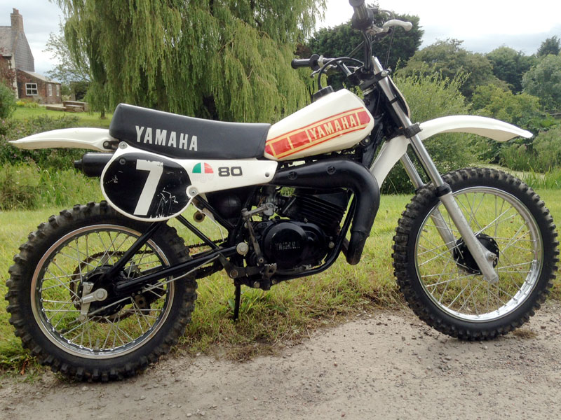 Lot 43 - 1980 Yamaha YZ80