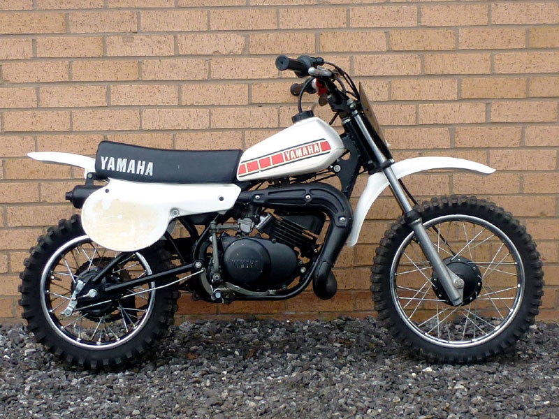 1980 Yamaha YZ50 6pc Decal Kit – Orcal Vinyl Graphics Stickers For YZ50G Dirtbike